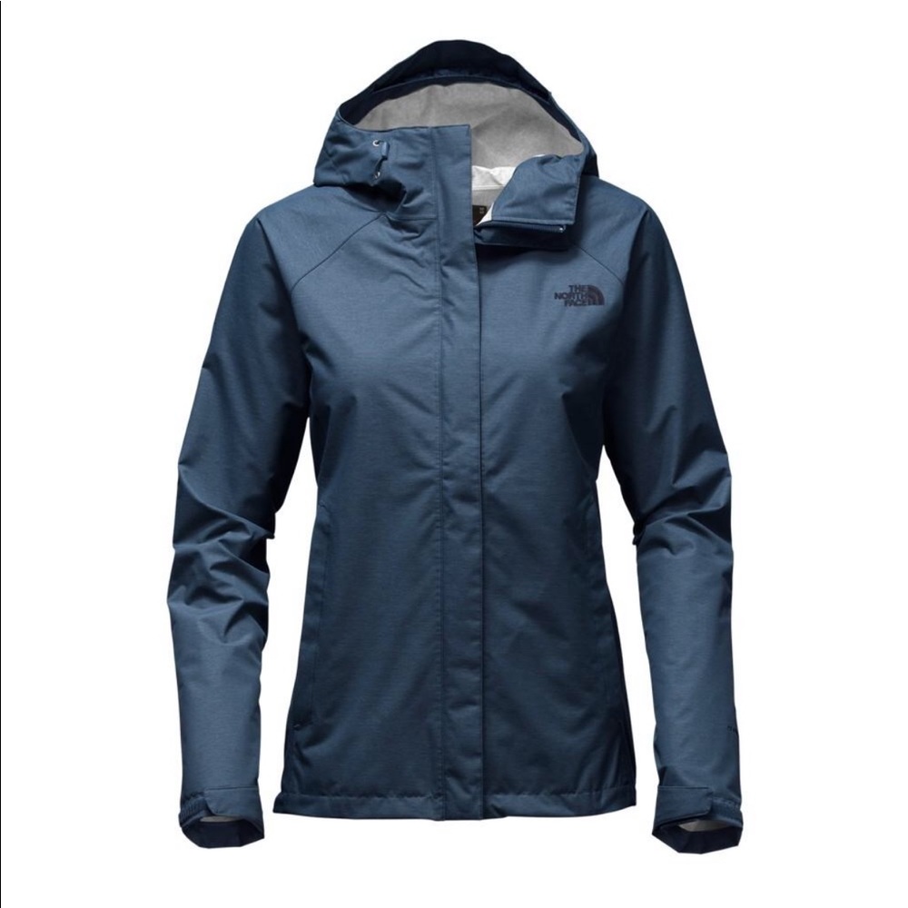 The North Face - Navy Blue Rain Jacket (2x)